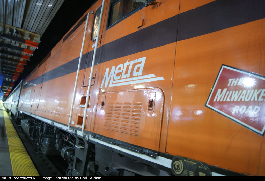 Metra Milwaukee Road Heritage Locomotive 405